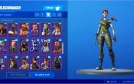 Conta de Fortnite, Com skins exclusivas ( Wonder / Ikonik )