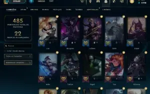 CONTA LOL - LVL 533 - 135 Champions - 175Skins - FULL ACESSO