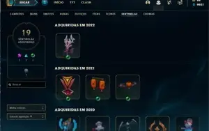 Conta League of Legends