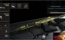 CONTA WARZONE/CW ROZE CAMO GOLD
