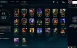 Conta de lol platina 5 bem barata