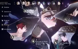 Conta Top Com Bronya E3 + Luocha + Kafka + Topaz + Jing Yuan