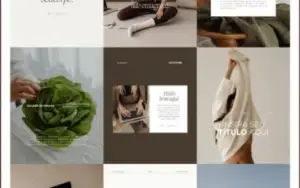 Kit Perfil Profissional  Mais de 700 Posts Canva