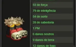 BUILD com set Carniçal / Criocrono Servidor BRUTAS (Touch)