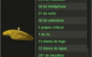 BUILD com set Carniçal / Criocrono Servidor BRUTAS (Touch)