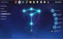 CONTA AR 50 VENTI + DILUC + JEAN + ZHONGLI + 1 ARMA 5*