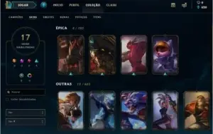 CONTA UNRANKED 95 campeões