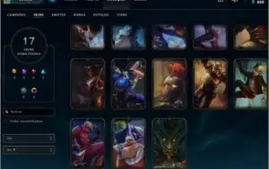 CONTA UNRANKED 95 campeões
