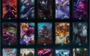 Conta league of legends 85 skins diamante season passada