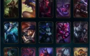 Conta league of legends 85 skins diamante season passada