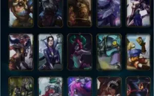 Conta league of legends 85 skins diamante season passada
