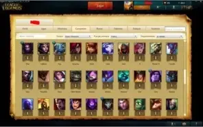 Conta gold V league of legends