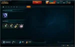 Conta gold V league of legends