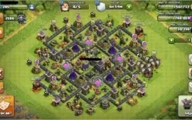 Clash of Clans cv 9 semi full casal 12