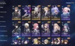 Honkai Star Rail -  Jing Yuan + Seele + Bailu + Yanqing+Welt