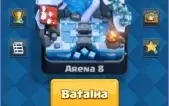 conta Clash royale C/ LENDARIA ARENA 8