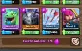 conta Clash royale C/ LENDARIA ARENA 8