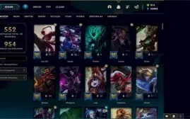 CONTA DE 2015: 734 SKINS