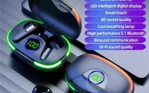 Novos fones de ouvido sem fio 5.1 bluetooth
