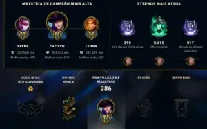 Conta Rara - Rei Rammus - Diversas Skins - Prime - Mono Cait