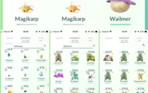 Pokemon go lvl 39 PTC muitos 100% e shinys