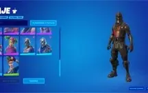 Conta Fortnite com skins raras dos primeiros passes