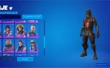 Conta Fortnite com skins raras dos primeiros passes