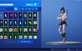 conta fortnite com IKONIC  >>passe 9 e skins compradas
