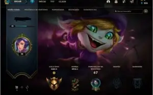 Conta LOL ouro 2