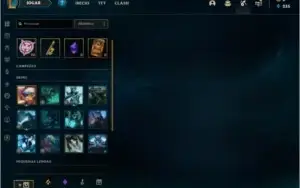 Conta LOL ouro 2