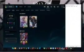 Conta lol platina 4, todos champs, mt skin Katarina!