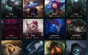 CONTA OURO IV - 152 SKINS - NIVEL 133 - CONTA DE 2014/2013