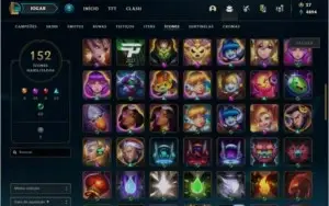 V> CONTA NO LOL ,1246 SKINS PAX TF , 180 CHROMAS , SKINS TFT