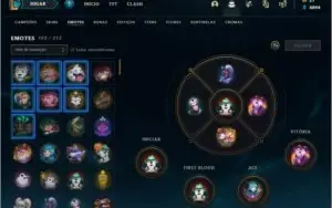V> CONTA NO LOL ,1246 SKINS PAX TF , 180 CHROMAS , SKINS TFT