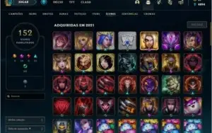 V> CONTA NO LOL ,1246 SKINS PAX TF , 180 CHROMAS , SKINS TFT