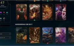Conta de lol platina 3