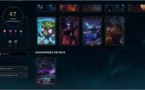 Conta de lol platina 3