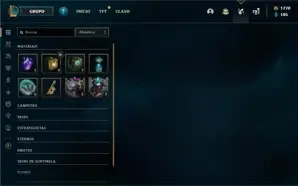 CONTA LOL, PRATA 2, 59% DE WINRATE, 19 SKINS, 1 SKIN ULTIMAT