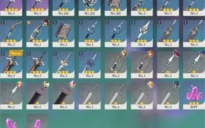 AR 56 Baal + Lança - Ayaka - Kazuha - Eula - Hutao - Zhongli