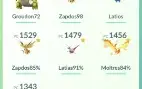 Conta pokemon go lv 31  com vários shinys