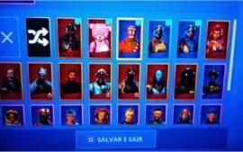 Conta fortnite battle royale PC/PS4