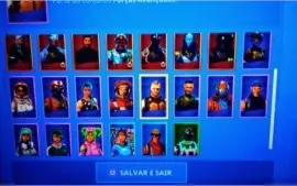 Conta fortnite battle royale PC/PS4
