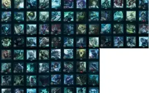 CONTA LVL 309 com 279 skins e 96 espólios de skins + 941RP
