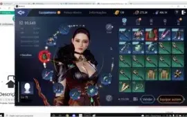 Conta mago mir4 lvl 79 97k cp com item vermelho