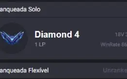 Conta Lol All Champs Diamond 4