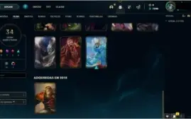 CONTA UNRANKED LVL 120 / 35 SKINS