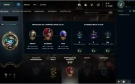 CONTA UNRANKED LVL 120 / 35 SKINS