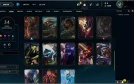CONTA UNRANKED LVL 120 / 35 SKINS