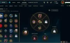 CONTA LEAGUE OF LEGENDS - GOLD 4 - 54 CHAMPS - 31 SKINS