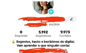 Tik Tok Shop - Perfil DARK